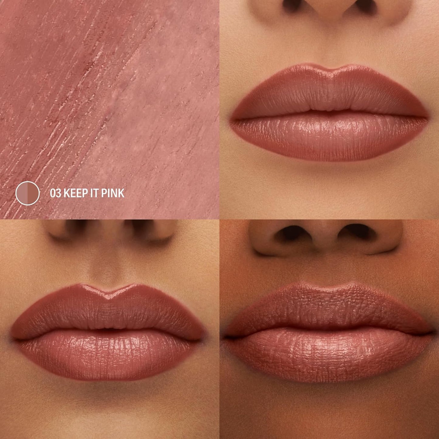 Sacheu DoubleDown Lip Definer - 2-in-1 Hydrating Lip Liner & Balm | Creamy Satin Finish, Avocado Oil, Keep It Pink