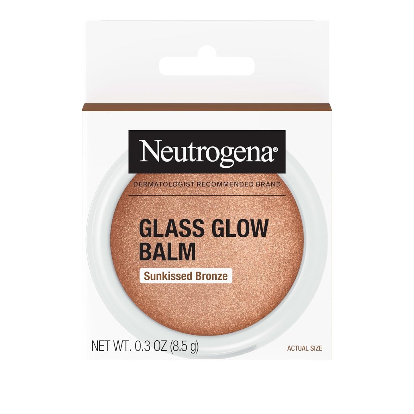 Neutrogena Glass Glow Balm - Sunkissed Bronze Makeup for Dewy Radiant Skin | 0.3 oz