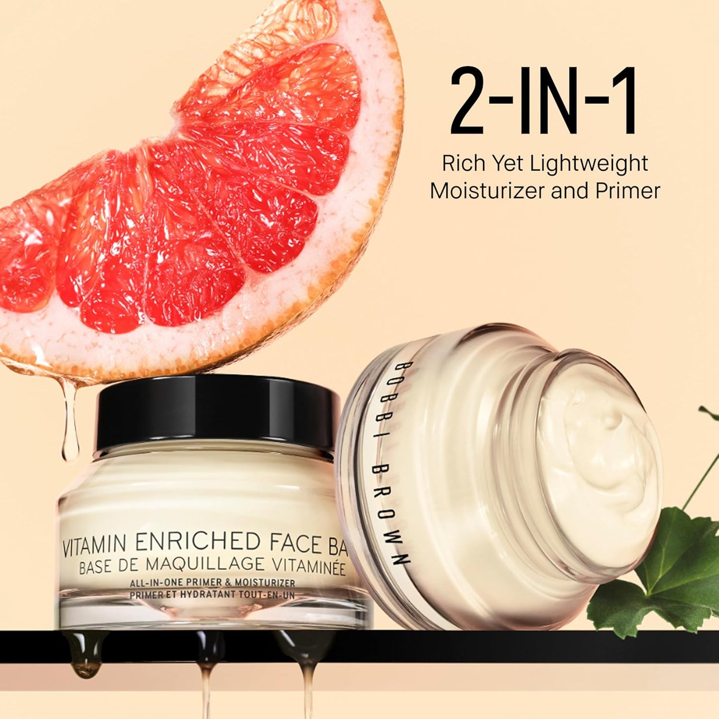 Bobbi Brown Vitamin Enriched Face Base - 2-in-1 Moisturizer & Hydrating Primer with Shea Butter & Hyaluronic Acid
