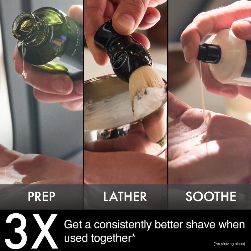The Art of Shaving Pre-Shave Beard Oil for Sensitive Skin – Improves Razor Glide, Protects Against Razor Burn & Post-Shave Irritation – Dermatologist-Reviewed – Unscented, 2 oz