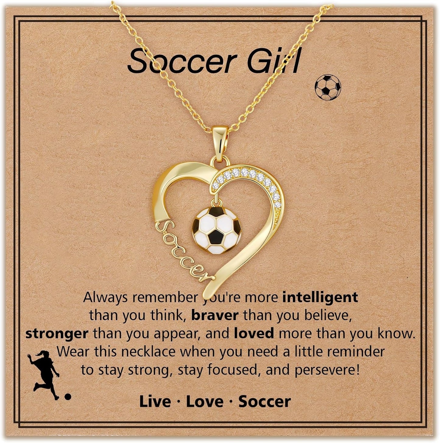 Sport Necklace for Girls - Volleyball, Softball, Basketball & Baseball Jewelry | 16-19 Inch Adjustable Gift