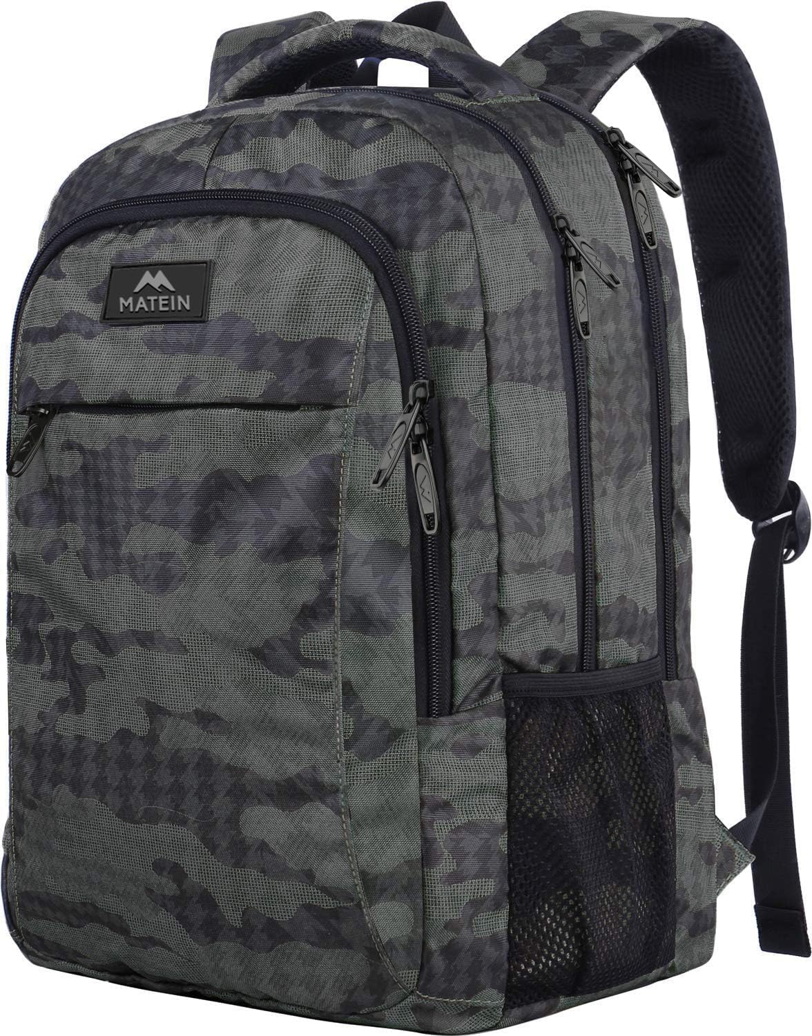 MATEIN Travel Laptop Backpack - Anti-Theft Water-Resistant Bag for 15.6" Laptops | Grey