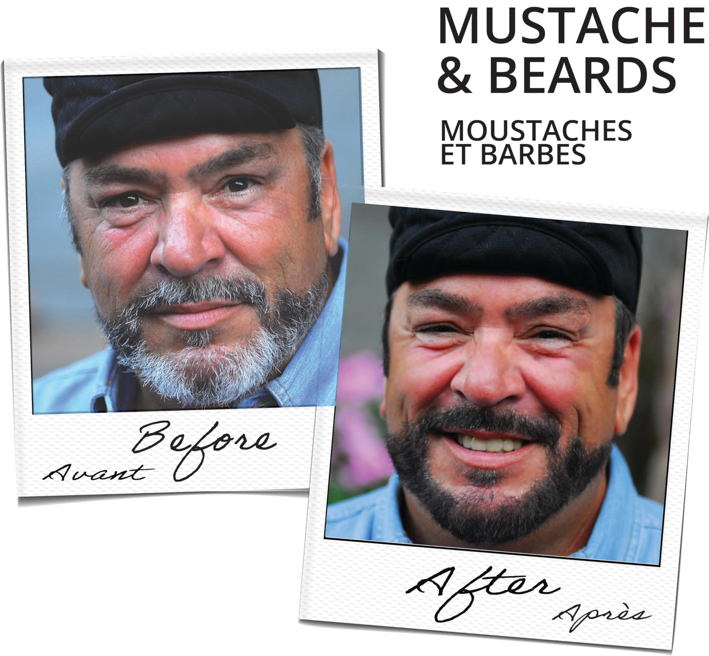 Greyfree Hair Mascara Root Touch-Up for Gray Hair | Precision Hairline Concealer for Brows & Beard (DARK BROWN)