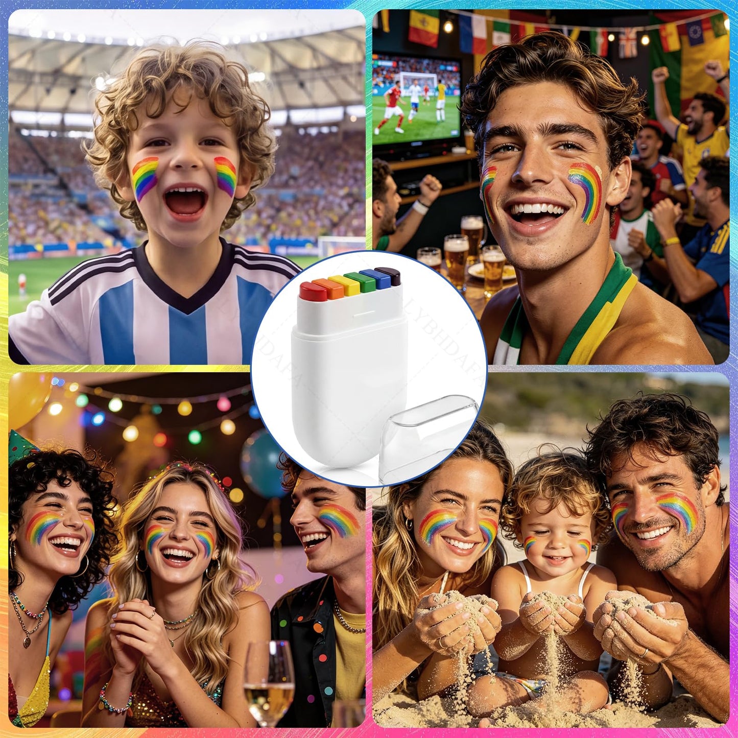 LYBHDAFA Face Body Paint Stick