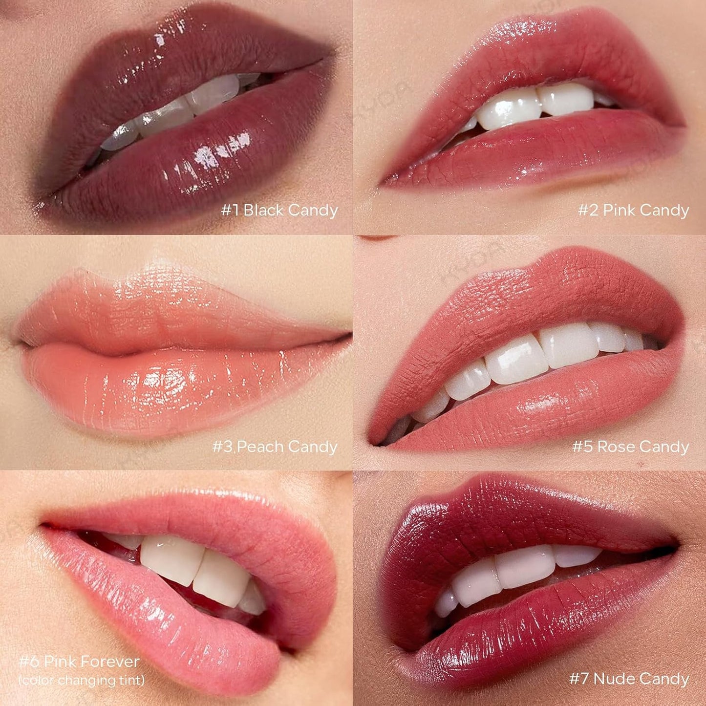 Honey Lipstick Tinted Lip Balm - Sheer Hydrating Formula for Moisturized Lips | 3 Colors Available