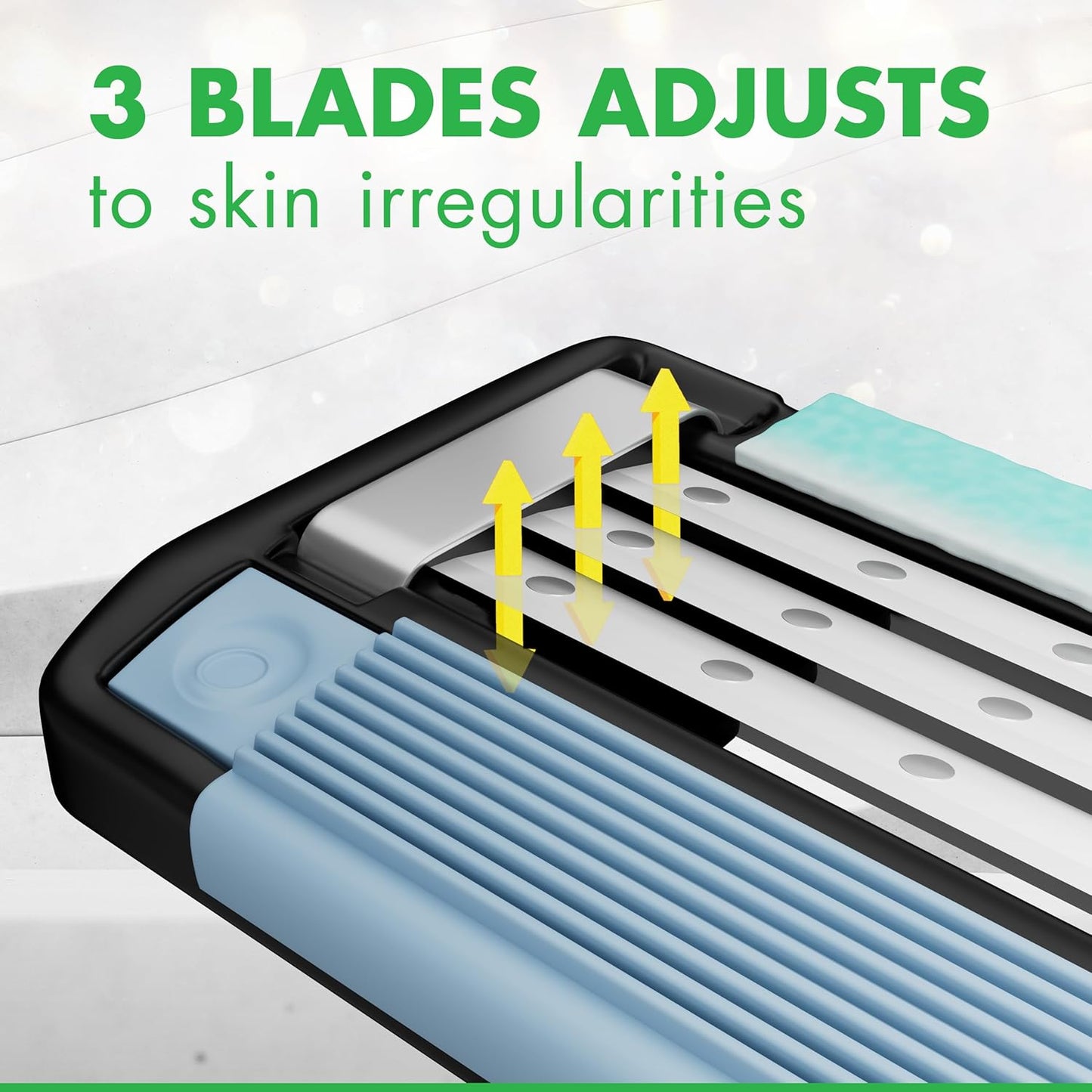Gillette Disposable Razor - Precision Blades for a Smooth Shave | 5 Count Pack
