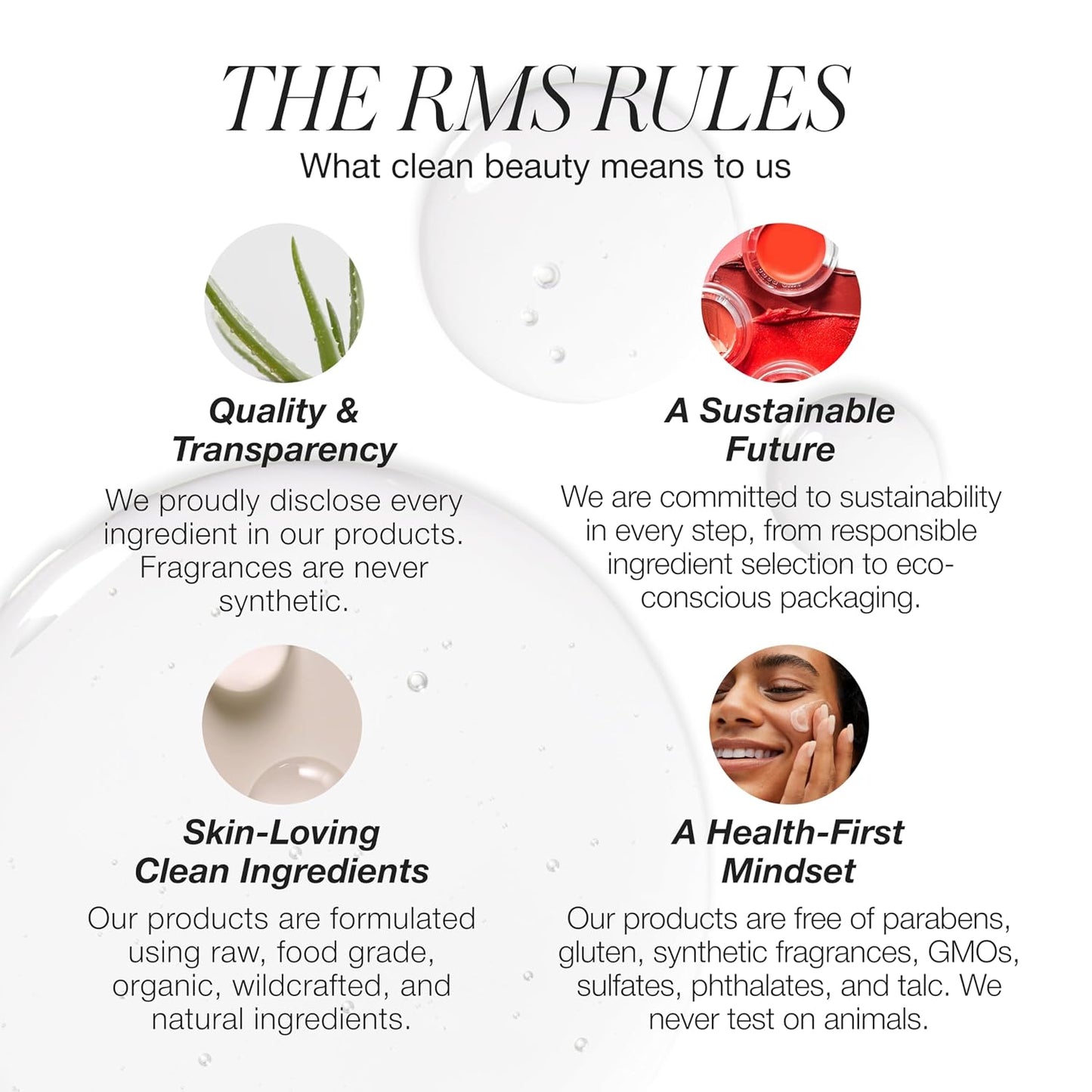 RMS Beauty ReEvolve Liquid Foundation - Silicone-Free Medium Coverage Skin Tint for Mature Skin | Hydrating & Firming - 1oz
