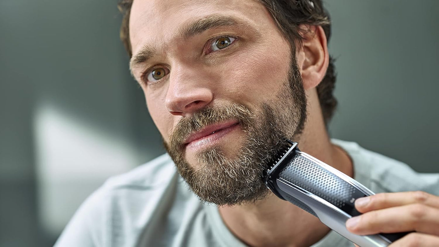 Philips Norelco Beard Trimmer & Hair Clipper Series 5500 - Cordless, Washable Design for Easy Cleaning | BT5511/49