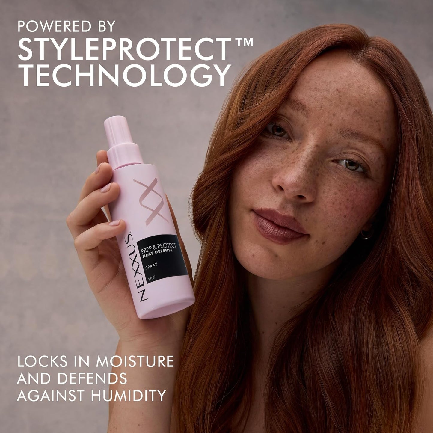 Nexxus Heat Protectant Spray - Nourishing Hair Defense with Styleprotect Technology | 6 oz