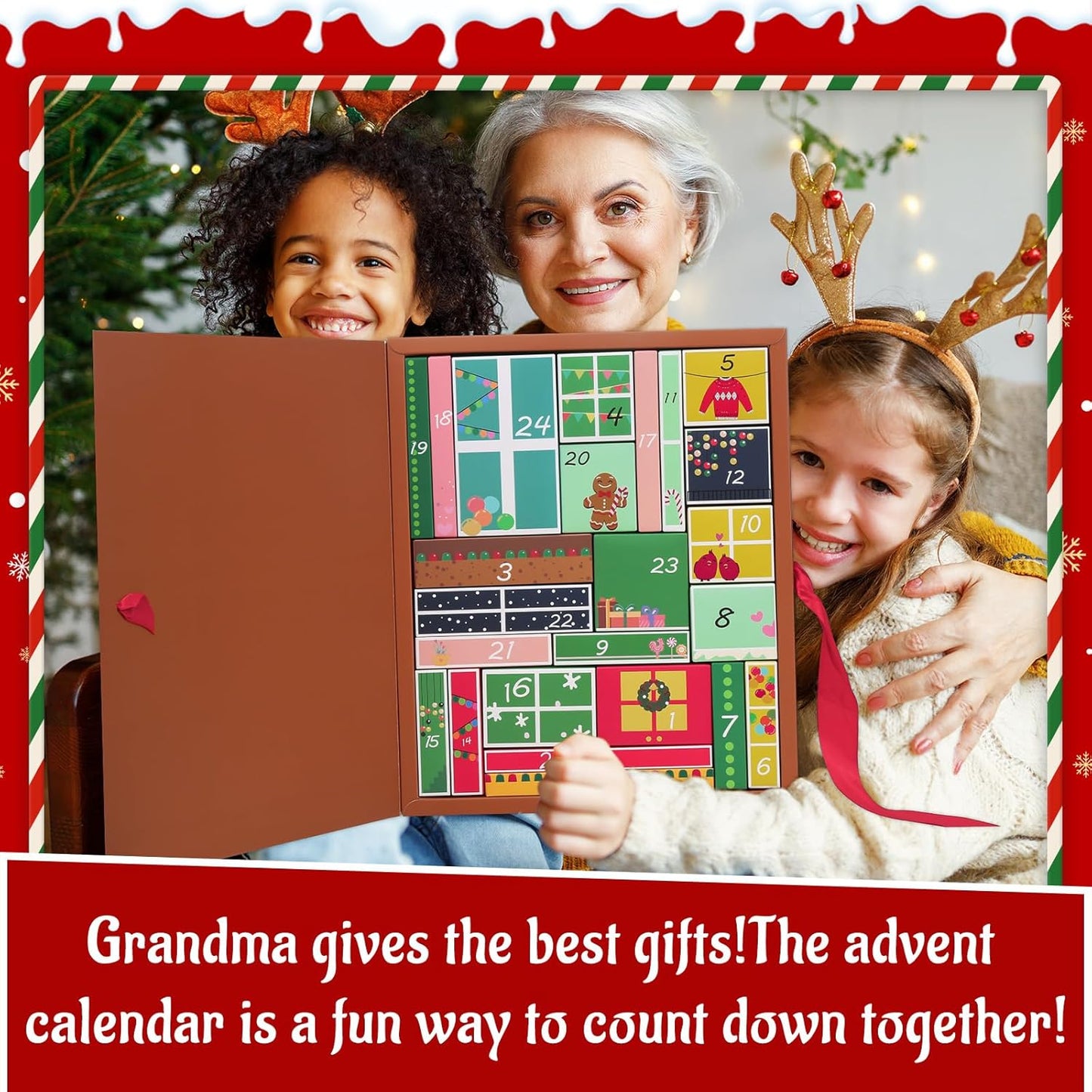 Makeup Advent Calendar 2025 - 24 Days of Christmas Beauty Sets | Perfect Gift for Women & Teens
