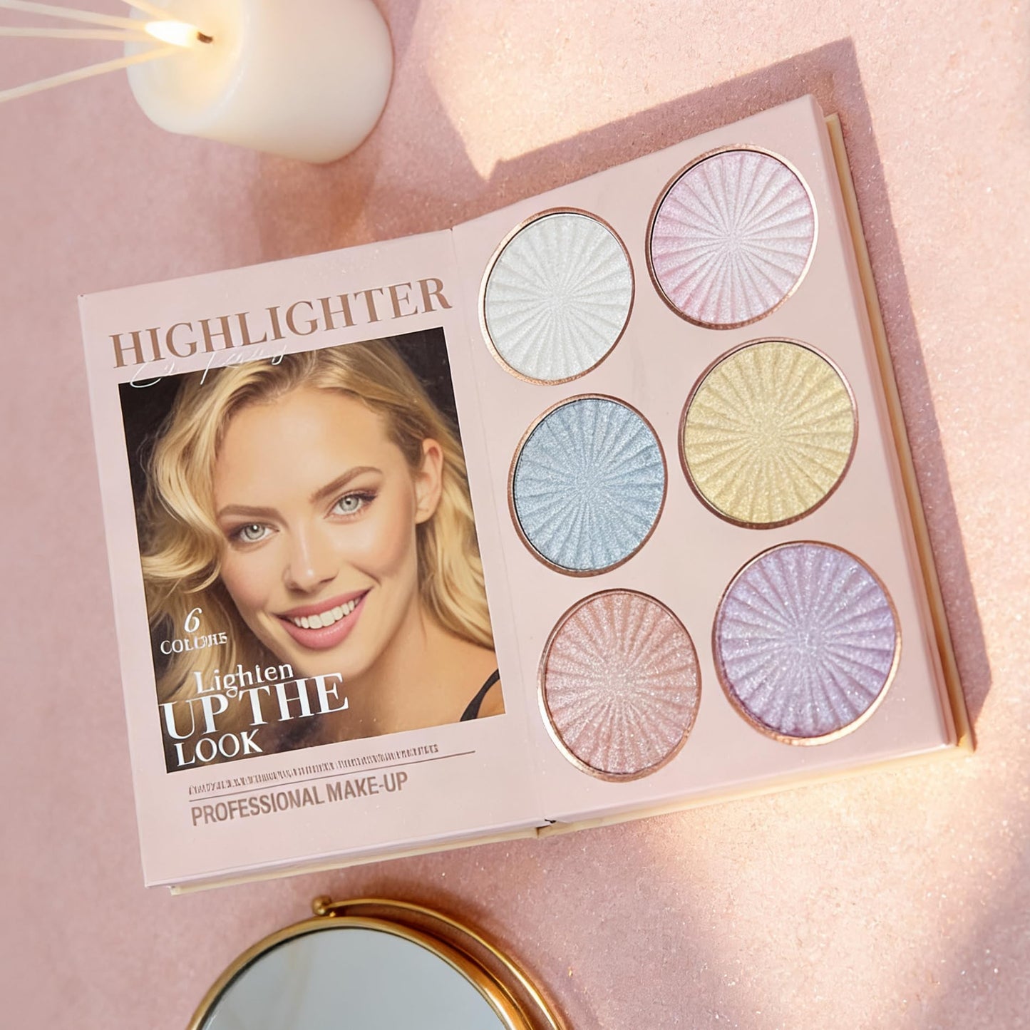 K'APEINE 67 Colors Makeup Palette, Foldable 5-in-1Face, Eyes & Lips | Contour, Blush, Highlighter & Eyeshadow | Highly Pigment Long-Lasting Multipurpose Makeup Kit Eyeshadow Palette for Women