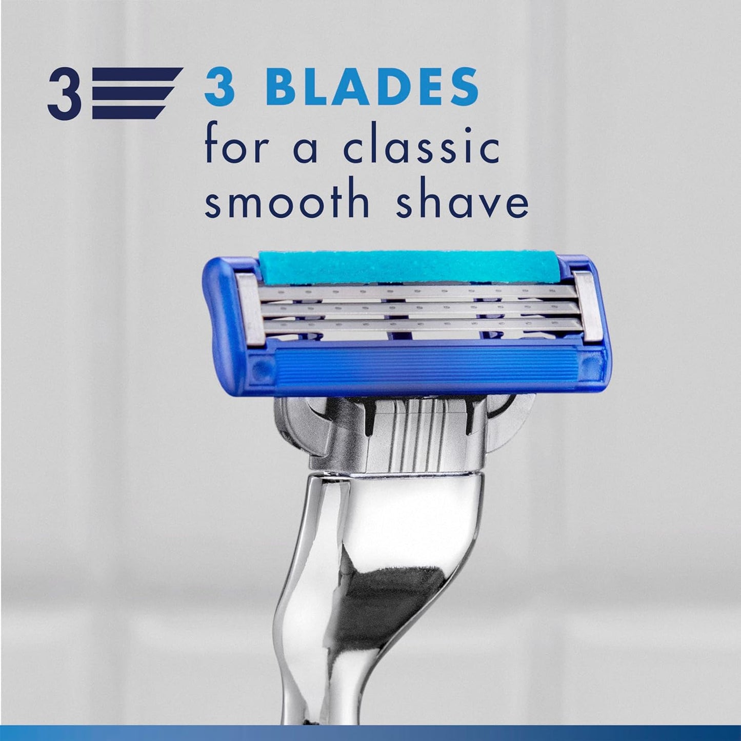 Gillette Mach3 Turbo Razor Blade Refills - 17 Count for a Smooth Shave