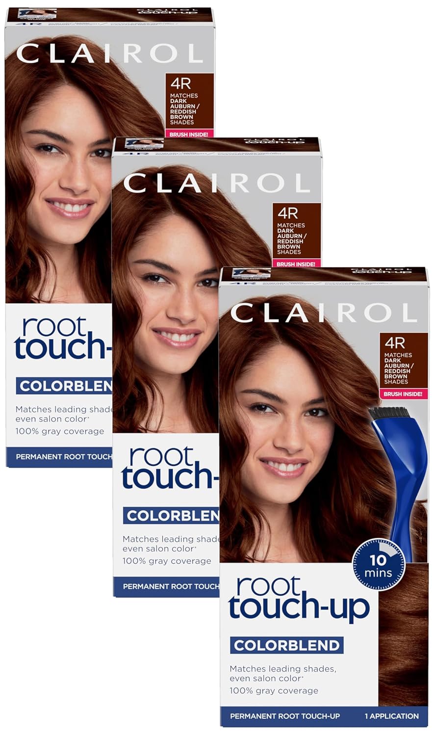 Clairol Root Touch-Up Permanent Hair Dye - 5 Medium Brown | 100% Gray Coverage, Easy Brush Application