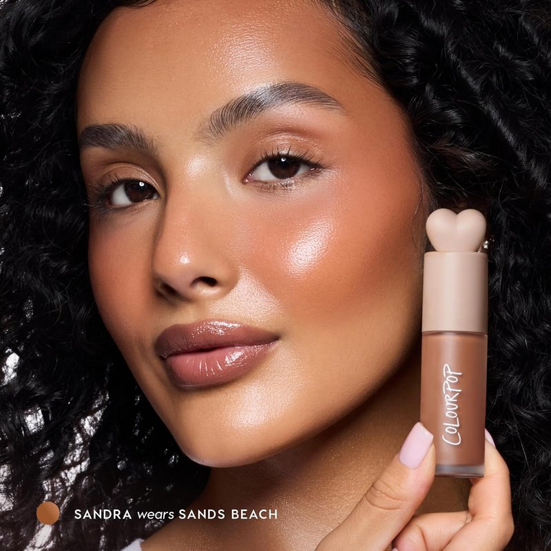 ColourPop Liquid Bronzer - Buildable Lightweight Face Contour | Hydrating Formula with Squalane & Vitamin E - Warm Golden Bronze (0.27 oz)