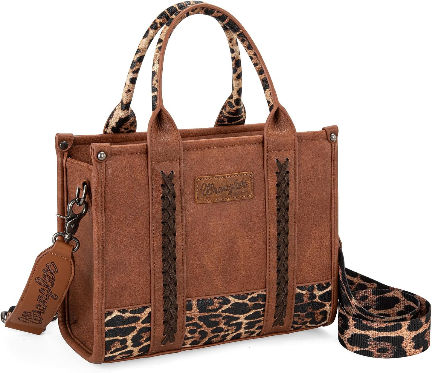 Montana West Tote Bag - Western Cow Print Purse for Women | Designer Top Handle Handbag