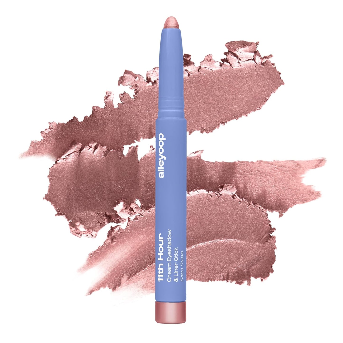 ALLEYOOP 11th Hour Waterproof Cream Eyeshadow Stick - Long-Lasting Shimmer Eye Shadow & Eyeliner | Champagne Color
