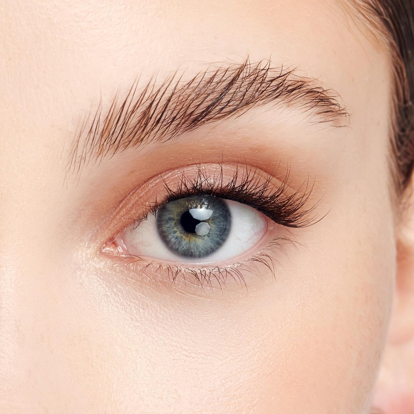 Impress Falsies Self-Adhesive Eyelashes - Classy Natural Look | 1 Pair 6mm-7mm Inner & 1 Pair 6mm-10mm Outer Lashes