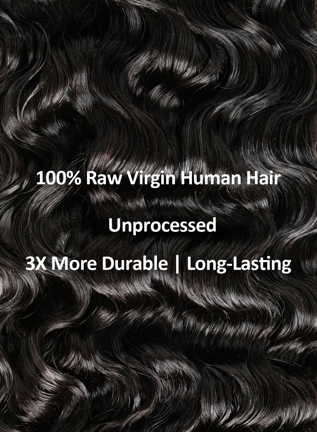 Mlip Premium Burmese Curly Bundles Human Hair 20 22 24 Inch Natural, 100% Raw Virgin Hair, 3X More Durable & Tangle,Free for Women Sew,In Weaves, Luxury Hair Solutions