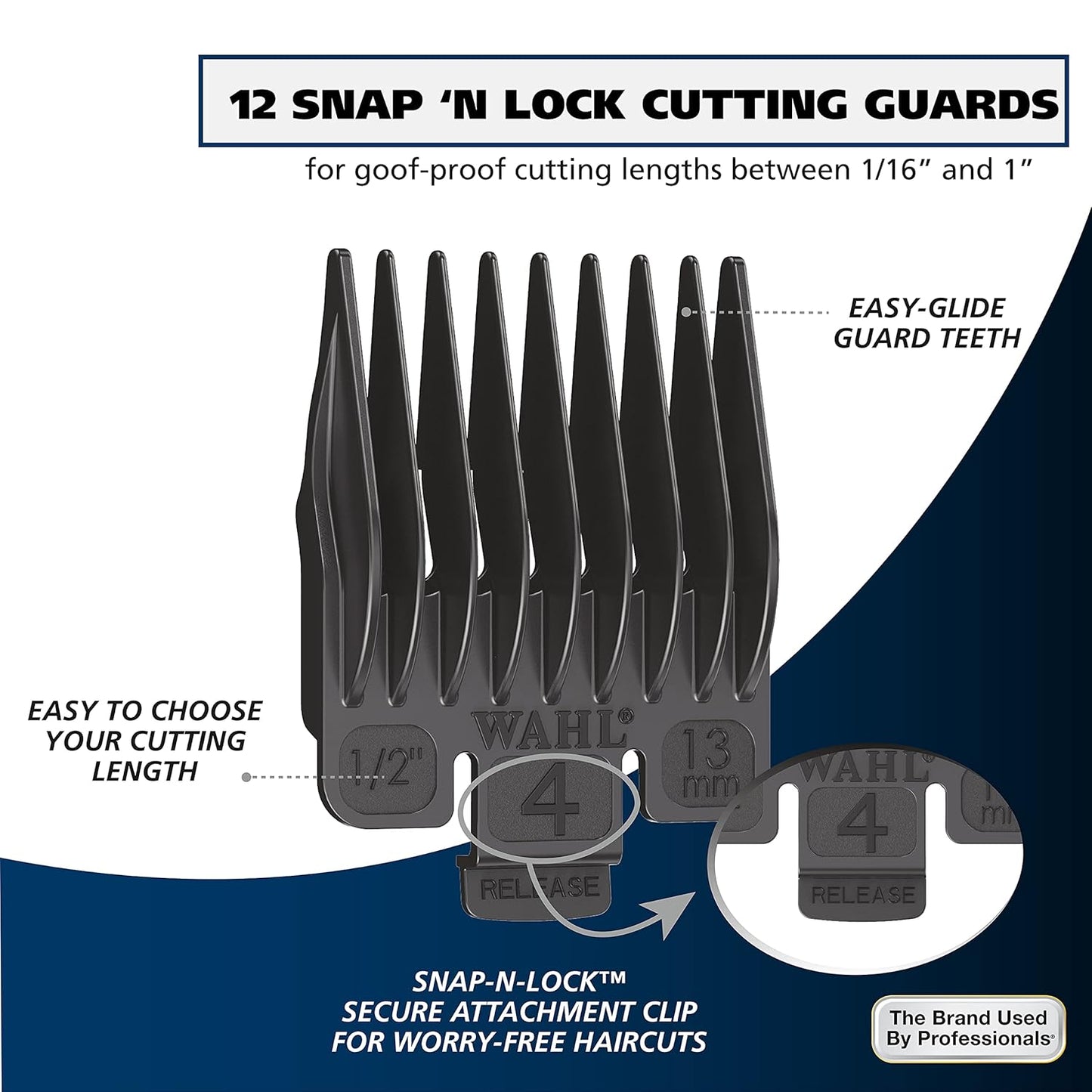 Wahl Lithium Ion Pro Hair Clippers - Cordless Rechargeable for Men, Women & Kids | Smart Charge Technology