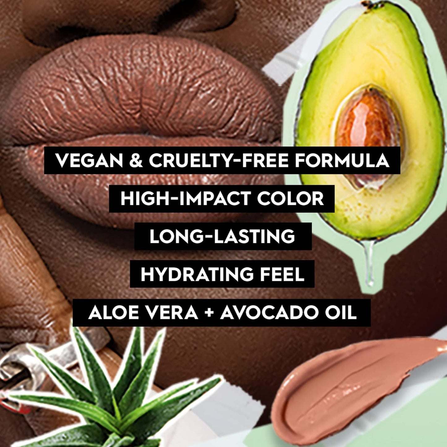 Urban Decay Vice Hydrating Lipstick - Long-Lasting Creamy Formula, Moisturizing Lip Color with Aloe Vera & Avocado Oil | Vegan, 0.11 oz