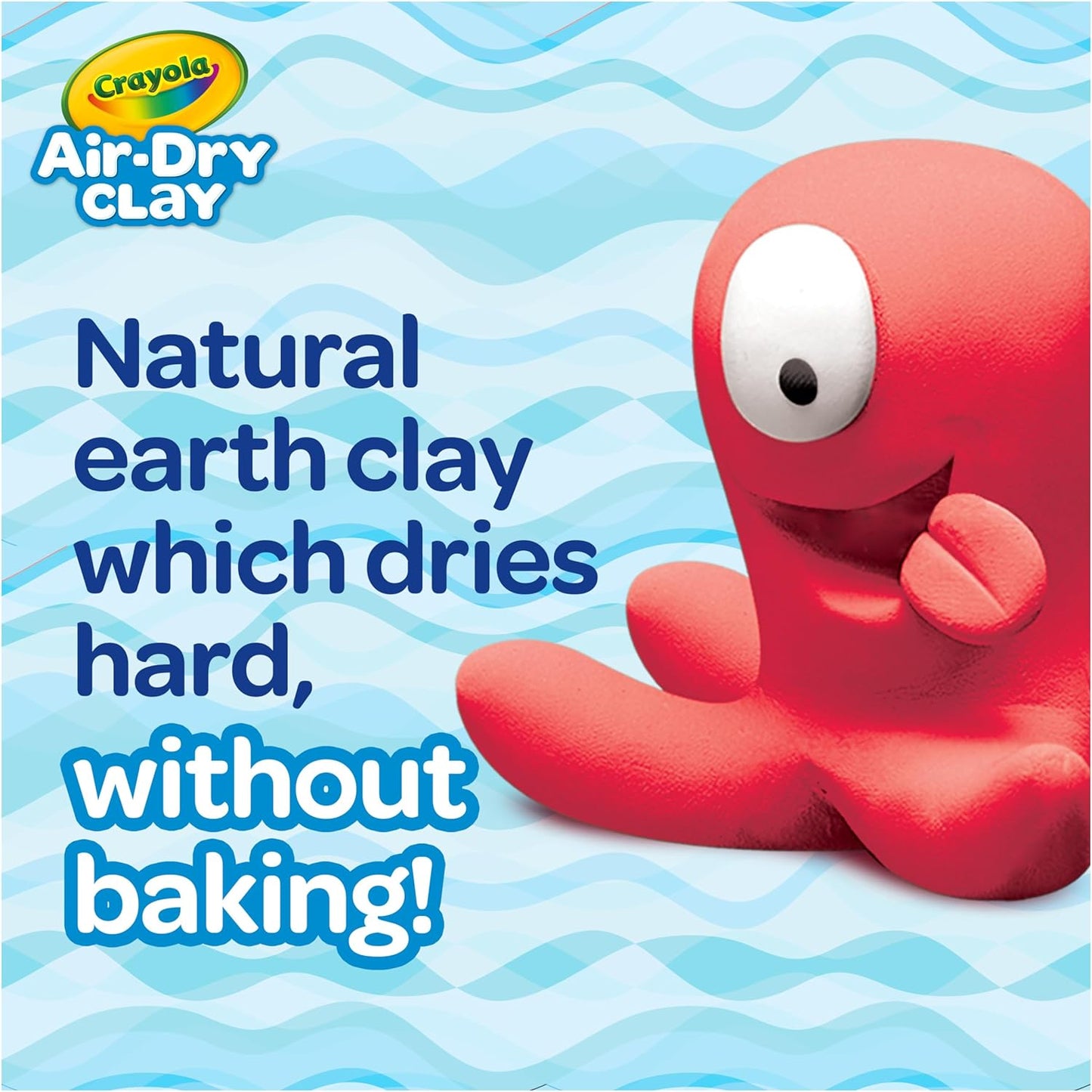 Crayola Air Dry Clay - Natural White Modeling Clay for Kids | 5lbs Bulk Sculpting Material for Art Classrooms