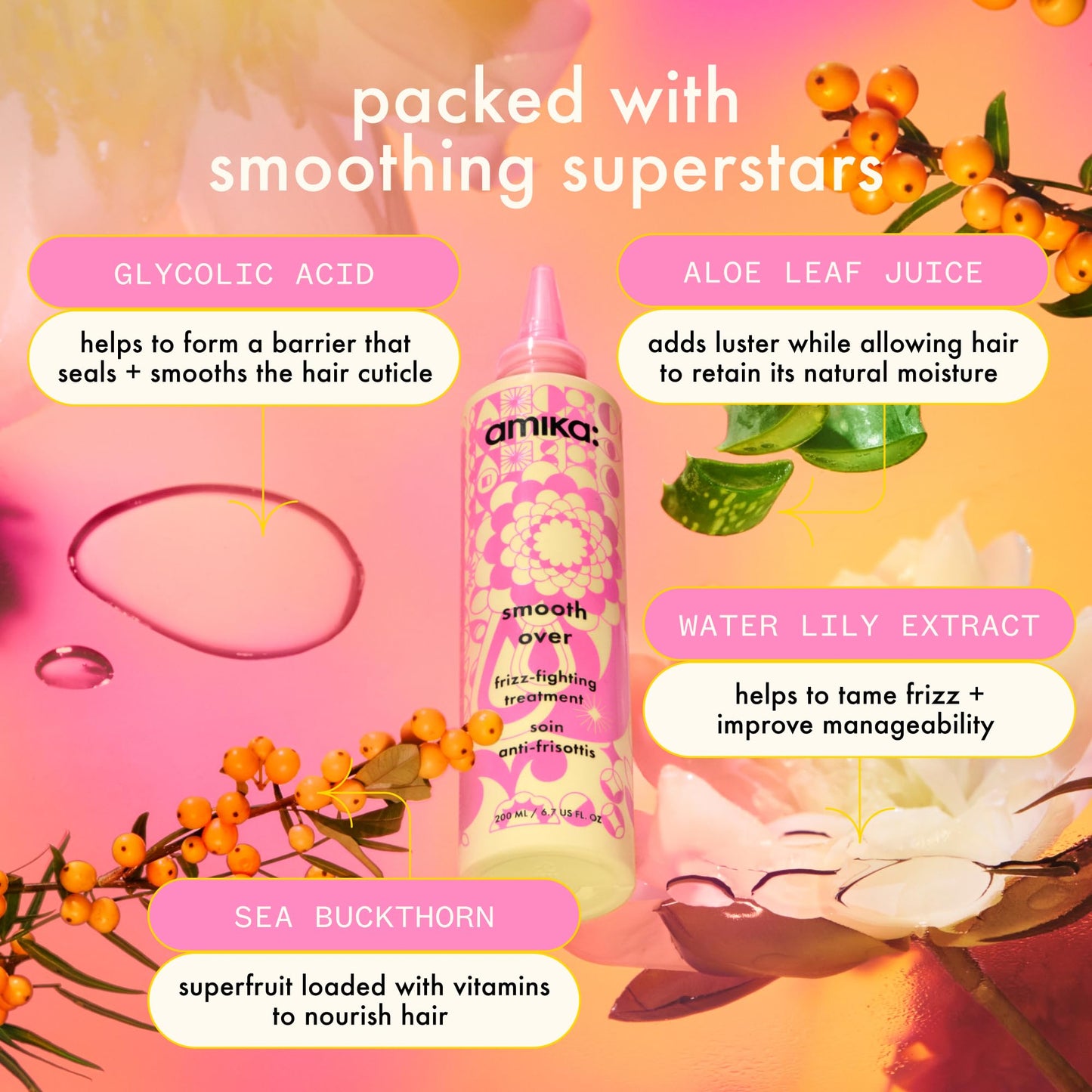 amika Smooth Over Frizz-Fighting Treatment Mask