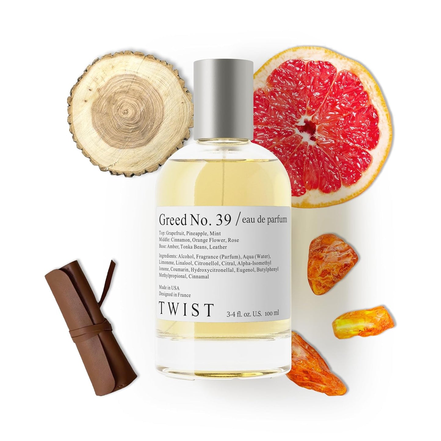 Eau De Parfum Inspired by Burberry Her - Long-Lasting Strawberry & Vanilla Fragrance Spray | 100 ml | Vegan & Clean Ingredients