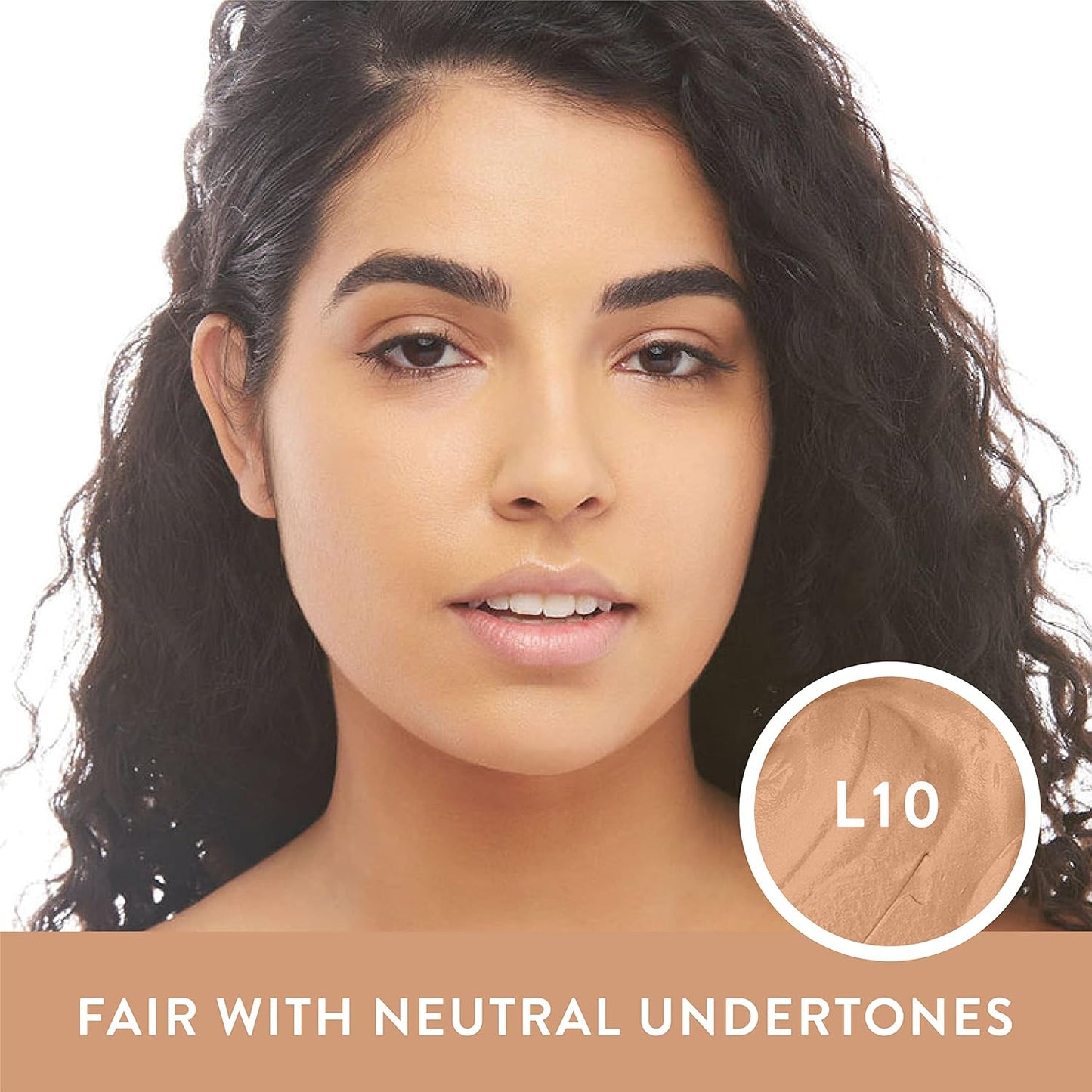 Mented Cosmetics Stick Foundation - Vegan Cream Makeup & Concealer for Fair Skin | L10 Shade