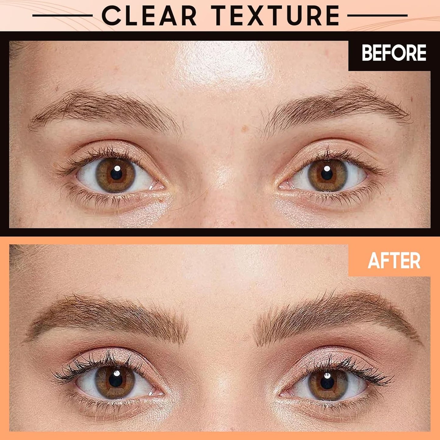 4D Liquid Eyebrow Pen - Microblading Pencil for Precise Brow Definition | Long-Lasting Waterproof (Black)