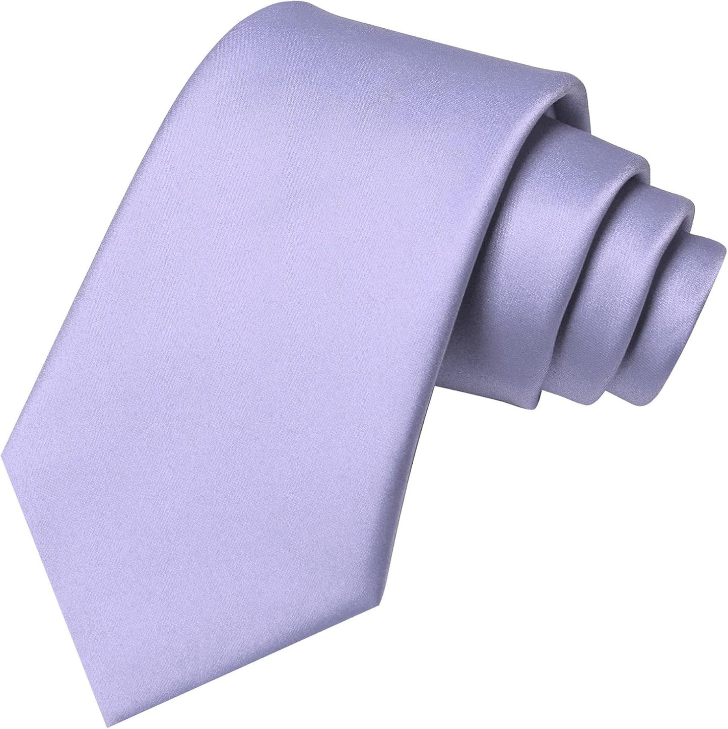 Solid Color Tie for Men - Business & Wedding Necktie | Elegant Design
