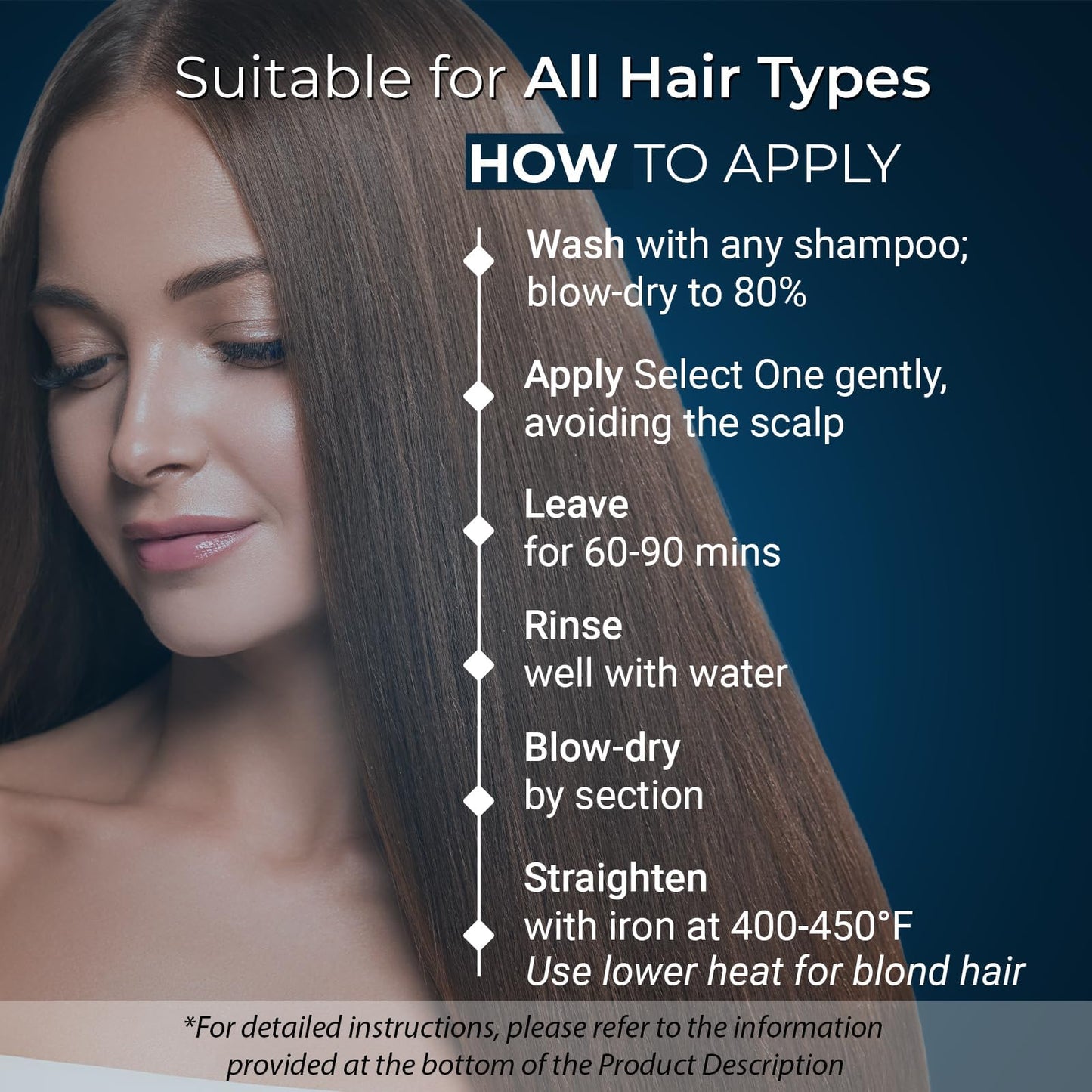 Brazilian Keratin Treatment Blowout Complex-PROHALL SELECT ONE 10.1oz/300ml-Formaldehyde Free Keratin Hair Treatment -Queratina Brasileña Keratina Para Alisar el Pelo Sin Formol