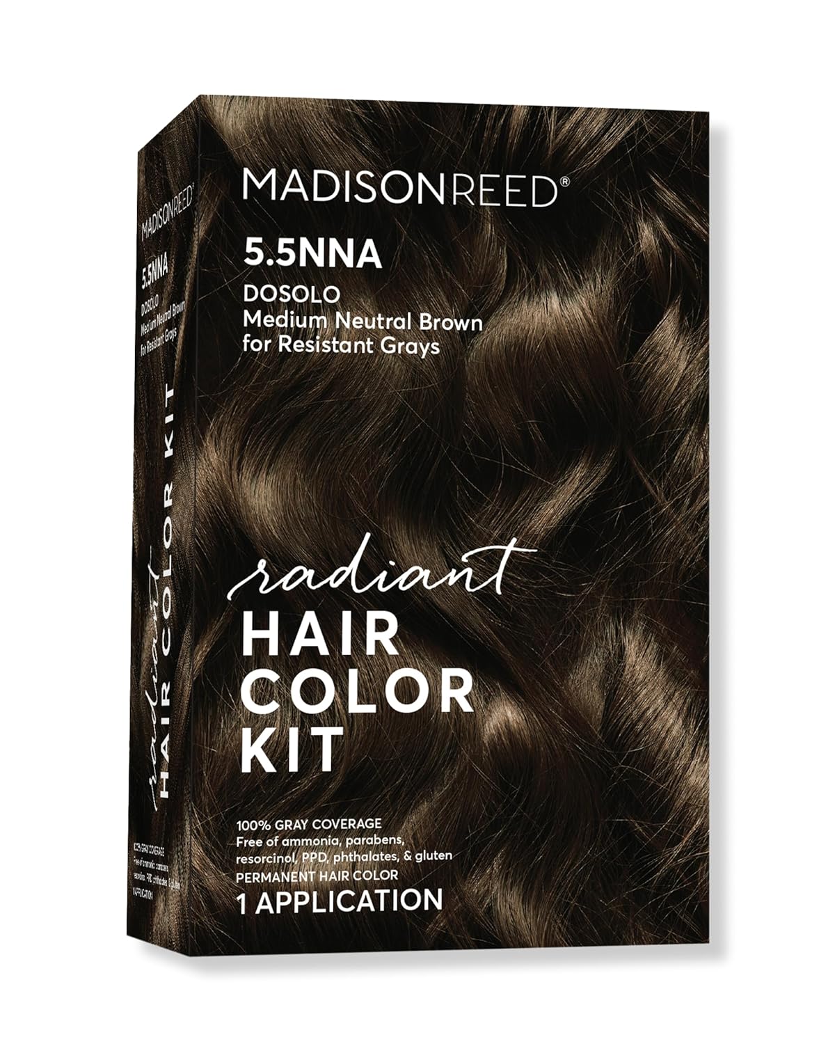 Madison Reed Radiant Hair Color Kit - 5RV Dark Garnet Red | Vivid Permanent Dye for Bold Color & Maximum Shine