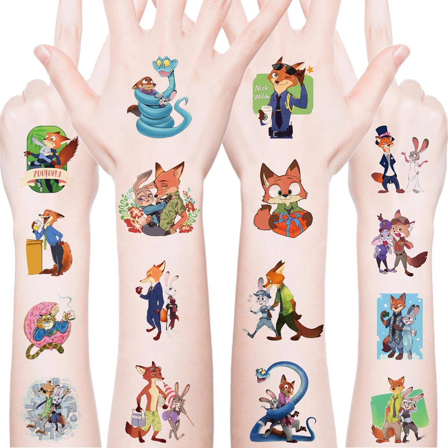 Kuromi Temporary Tattoos - 20 Pcs Cool Stickers for Teens | Birthday Party Favors & Decorations