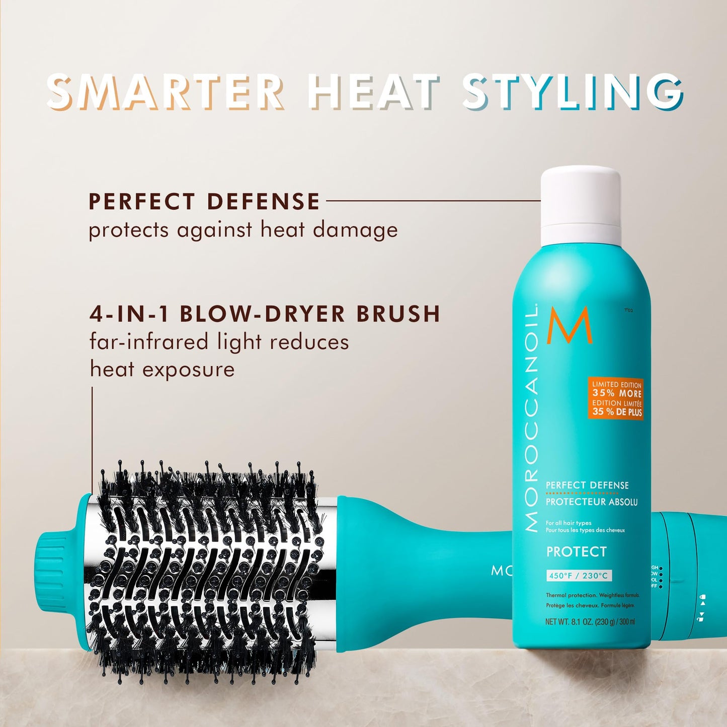 Moroccanoil Jumbo Perfect Defense Heat Protectant