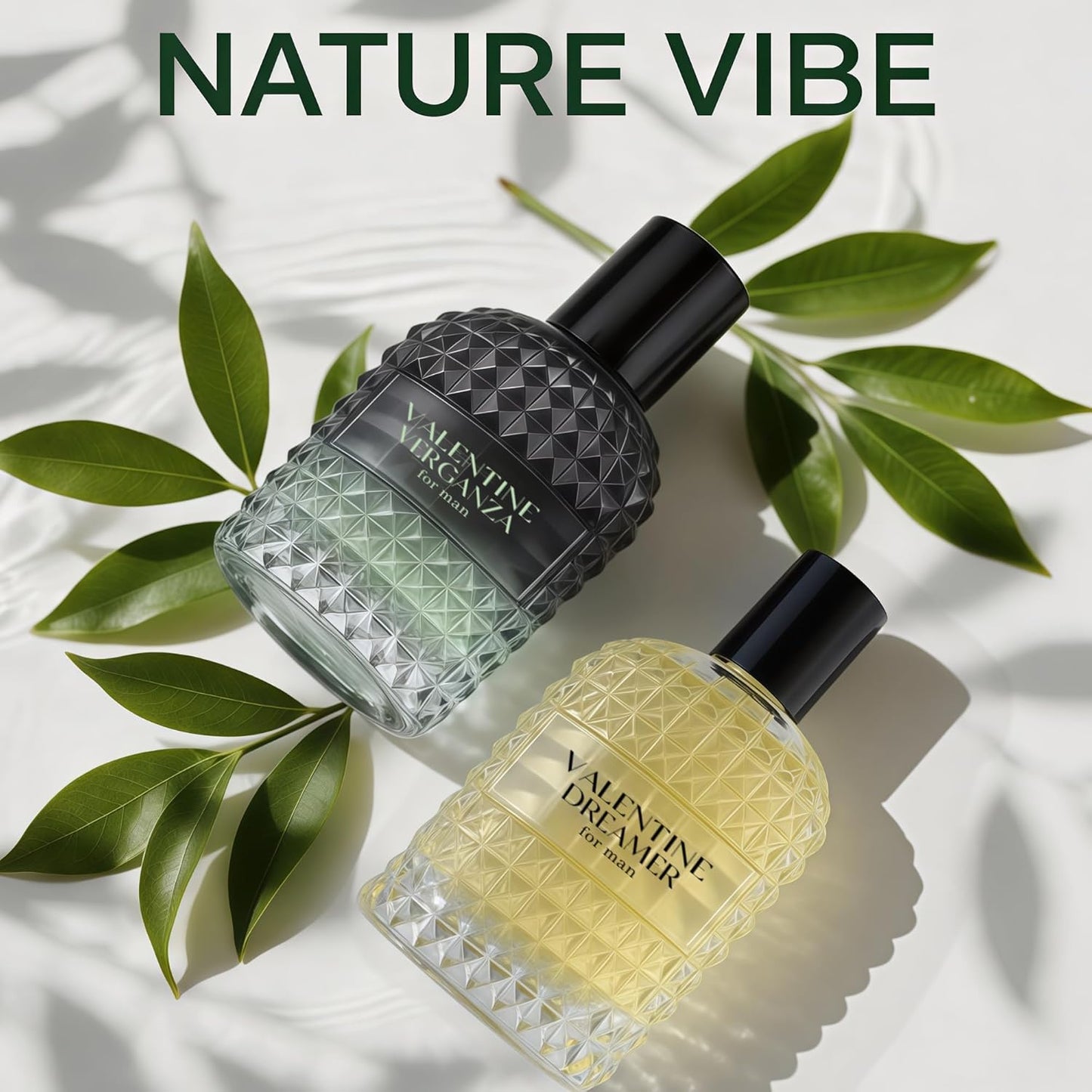 Valentine Cologne Set for Men - 4pc Eau de Parfum Combo | Floral & Woody Fragrance, 100ml Each