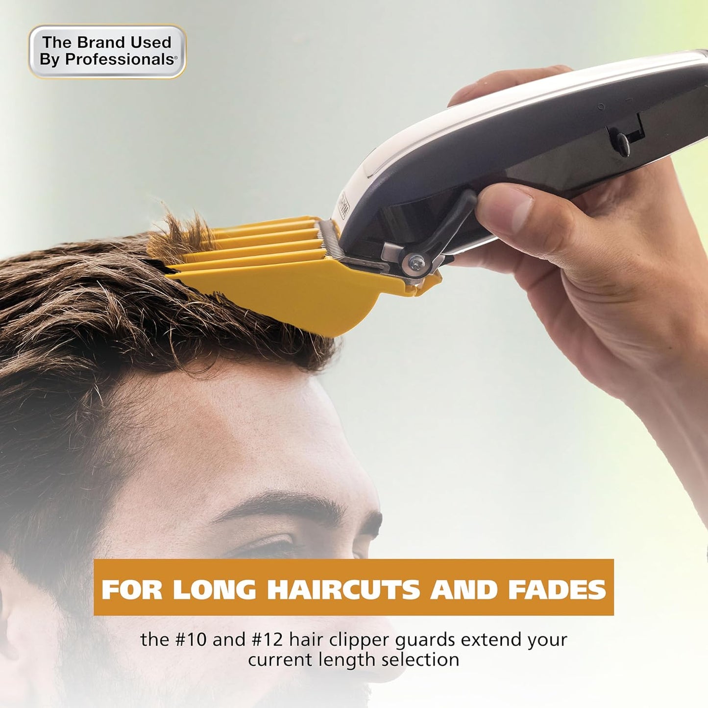 Wahl Hair Clipper Attachment Guard Set - 2 Full Size Combs for Long Hair Styles & Fades | Model 3025025