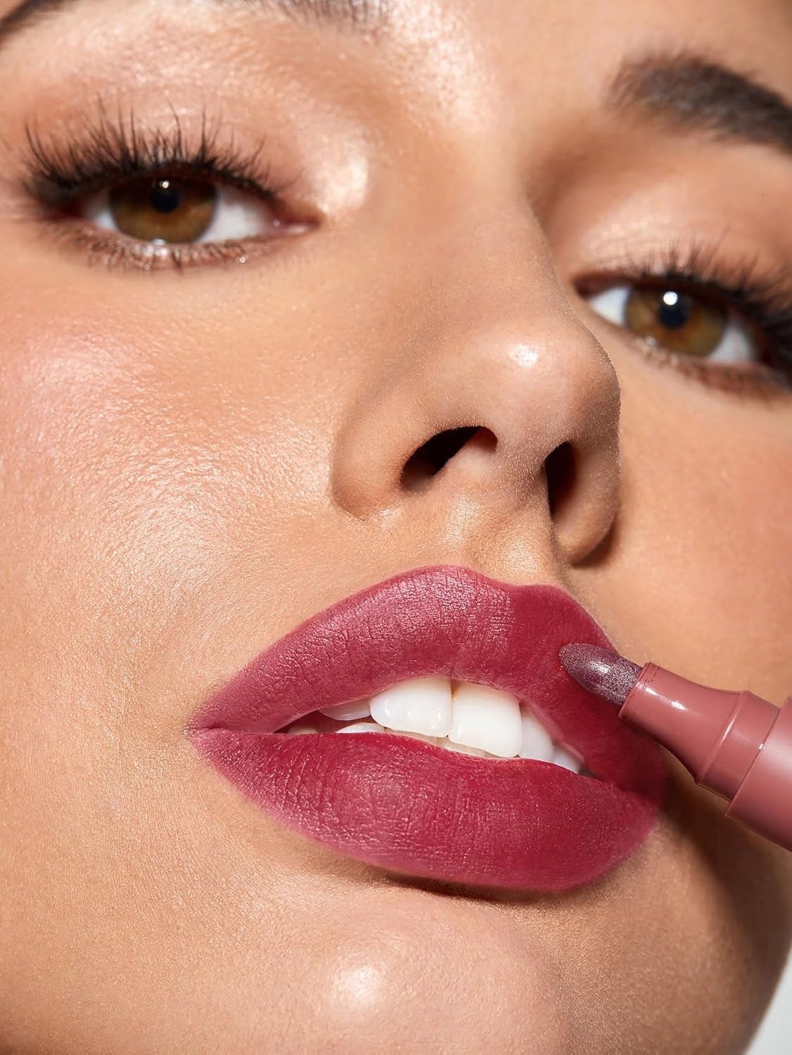 Love Stained Lip Tint Marker - Matte Red Long-Lasting Lip Stain Pen for Bold Color | Highly Pigmented