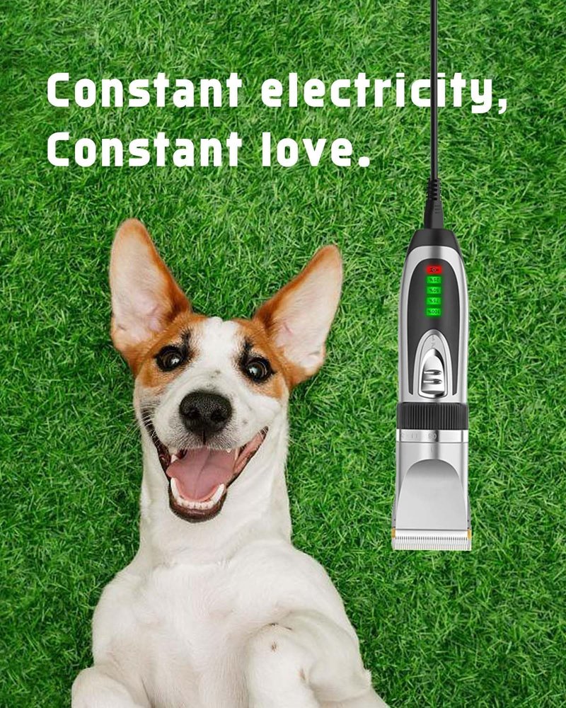uijino USB Charging Cord Replacement, 5V Compatible with oneisall 1/2/3 Speed Pet Grooming Kit, 3.3ft Power Cord