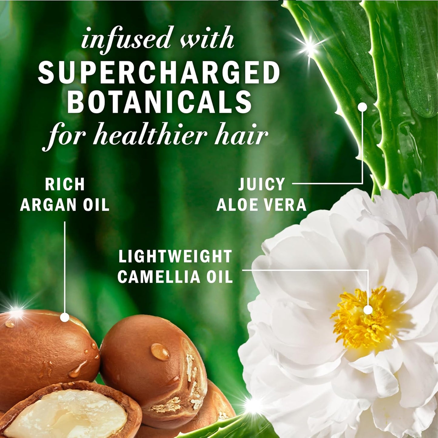 Herbal Essences Argan Oil Repair Shampoo & Conditioner Set - Moisturizing, Paraben-Free, Color-Safe | 20.2 Fl Oz, 2-Pack
