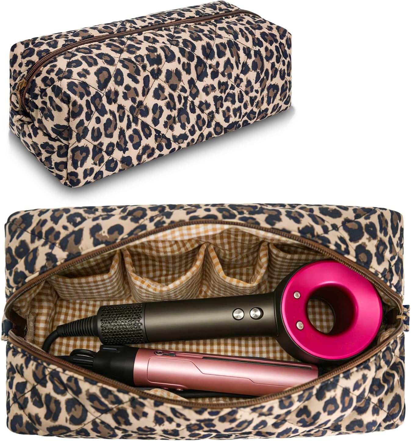 Hair Tools Travel Bag - Quilted Organizer for Dyson Airwrap Styler | Compact & Stylish