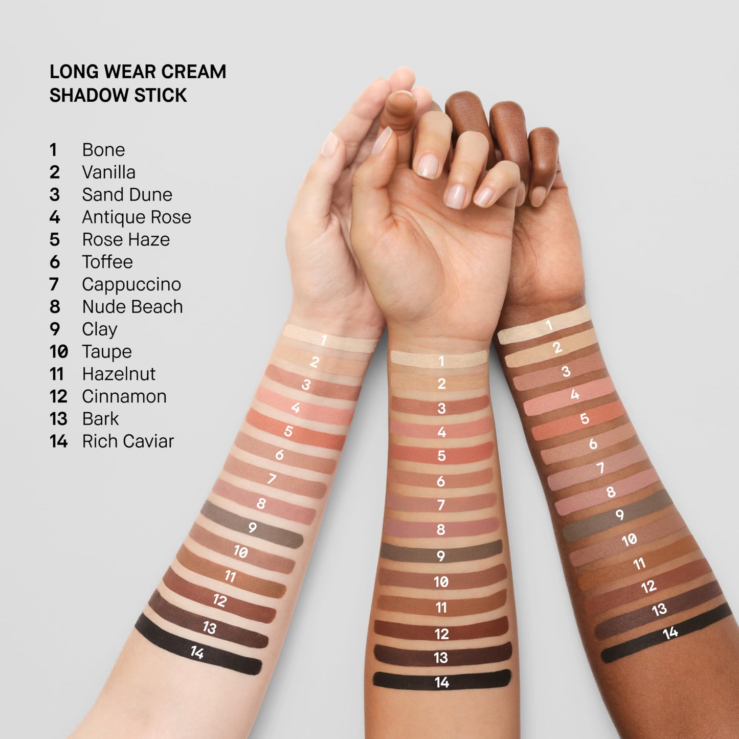 Bobbi Brown Long-Wear Cream Shadow Stick | 24-Hour Eyeshadow Stick | High-Pigment, Buildable Shades with Three Finishes, 0.05 Ounce, Vanilla