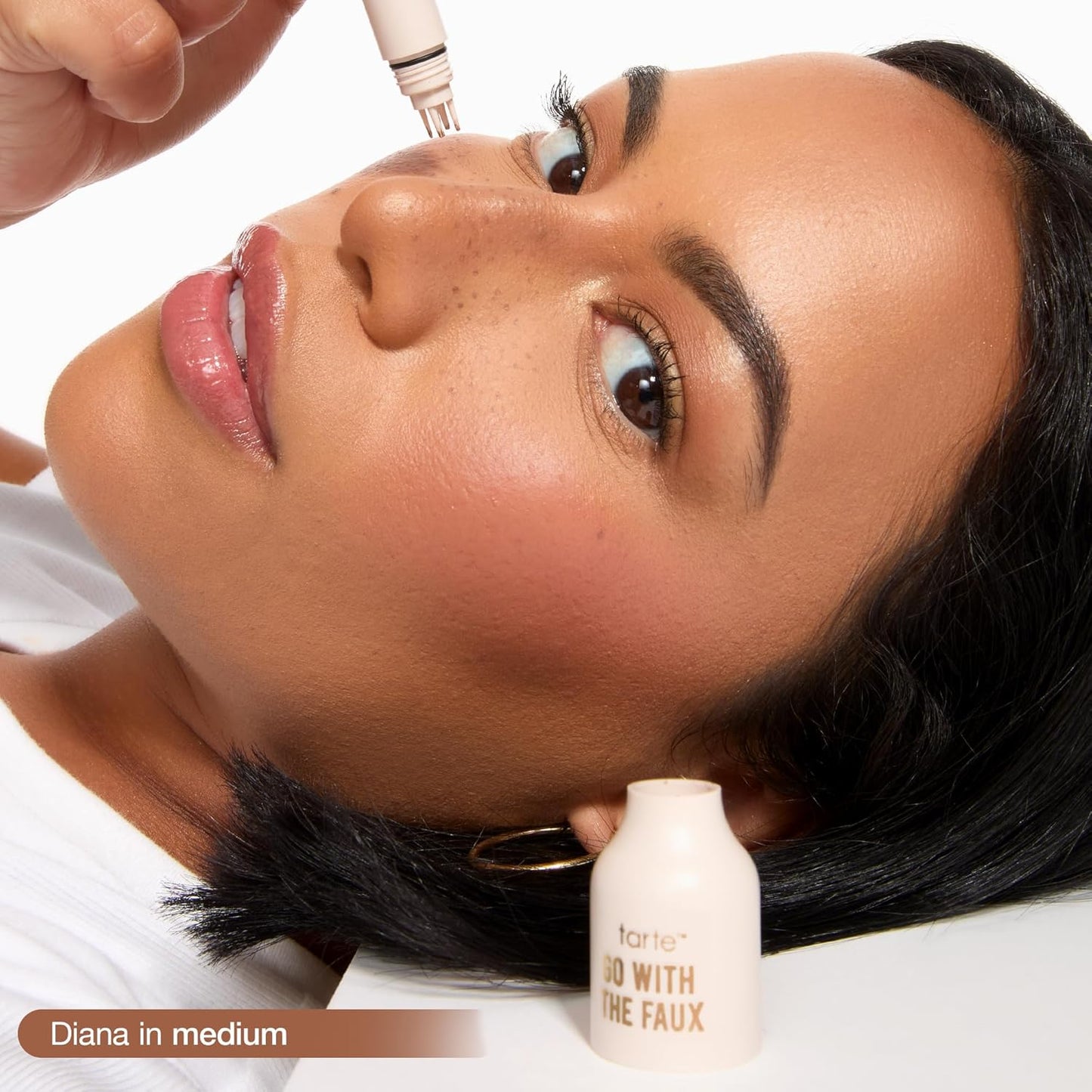 Tarte Go With The Faux Freckle Stamp - Natural-Looking Freckle Pen for Buildable Sun-Kissed Makeup | Vegan & Cruelty-Free, Full-Size