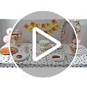 3 Pcs Disposable Boho Polka Dot Plastic Tablecloths for Parties