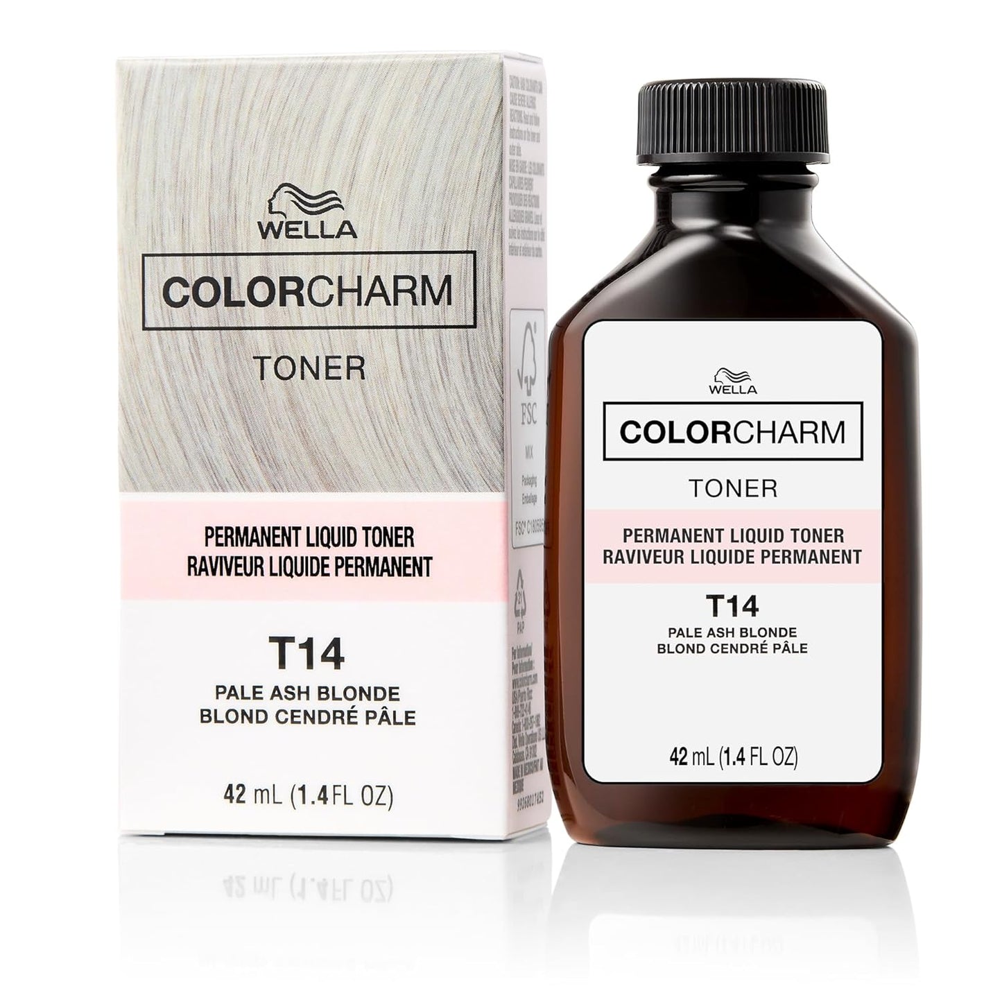 COLORCHARM Permanent Liquid Hair Toners - Neutralize Brass for Healthy Blonde Tones | Vegan & Paraben-Free