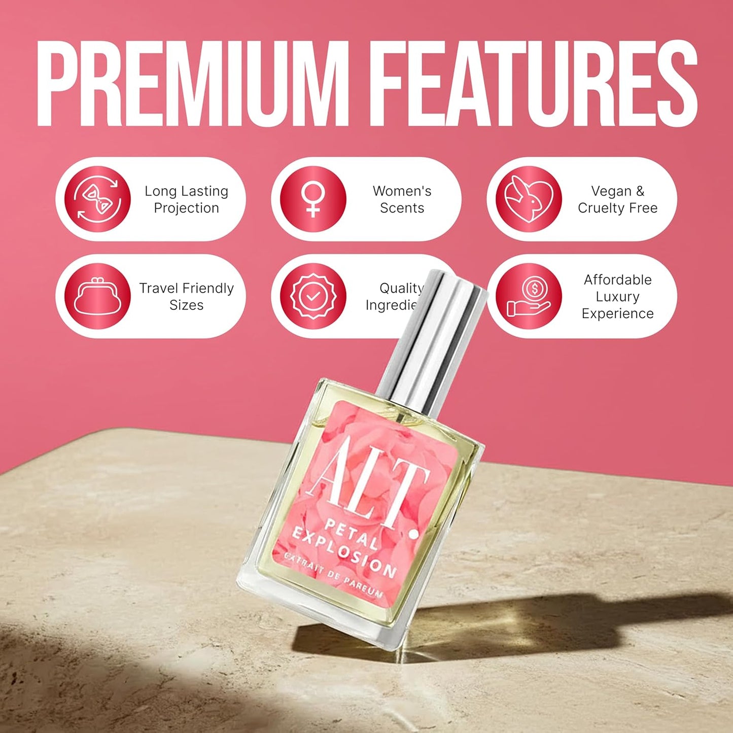Petal Explosion Perfume - Inspired by Flower Bomb | Long-Lasting Floral Fragrance for Women, 60ml