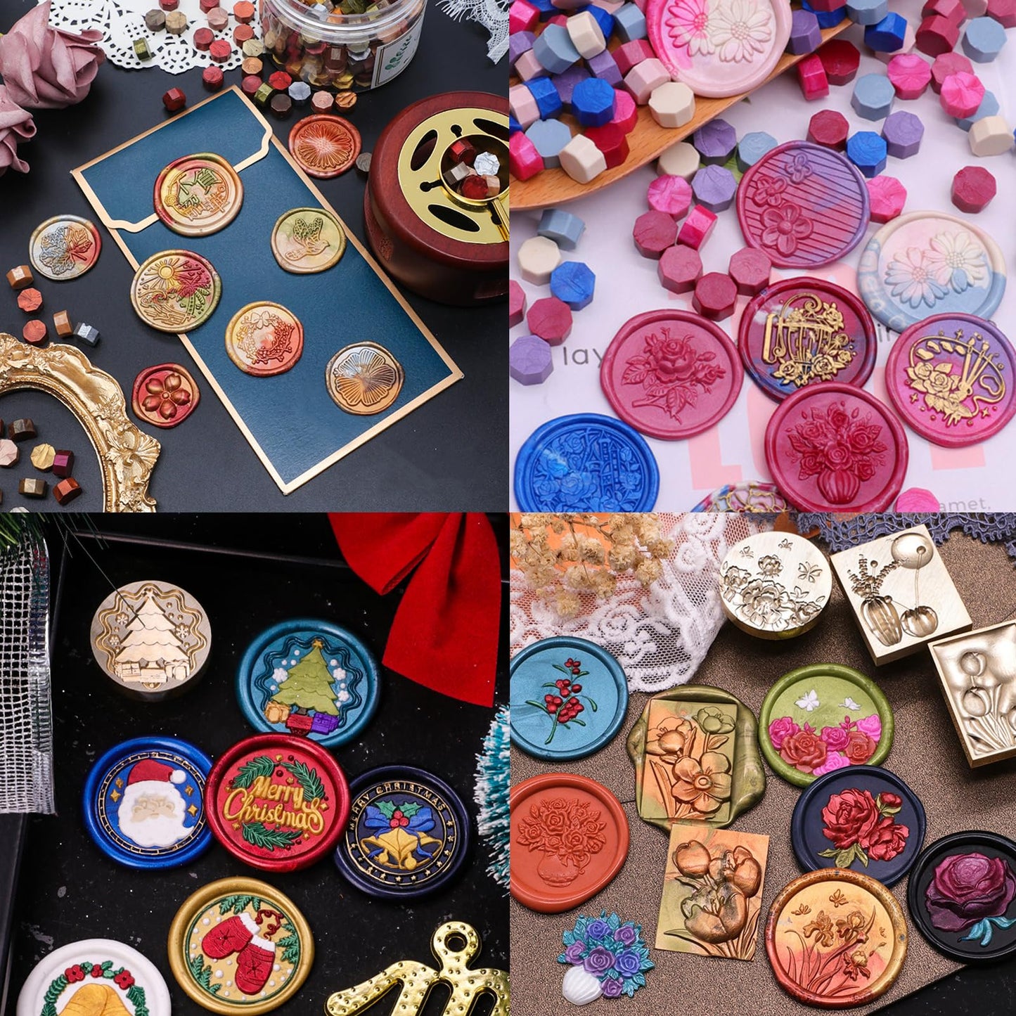 600Pcs Wax Seal Beads,Sealing Wax Beads for Wax Seal Stamp, Wax Seal Beads Set with 6 Colors Perfect for Gift Sealing, Letter Sealing,Wedding Cards Sealing, Envelopes Sealing (TransparentJelly)