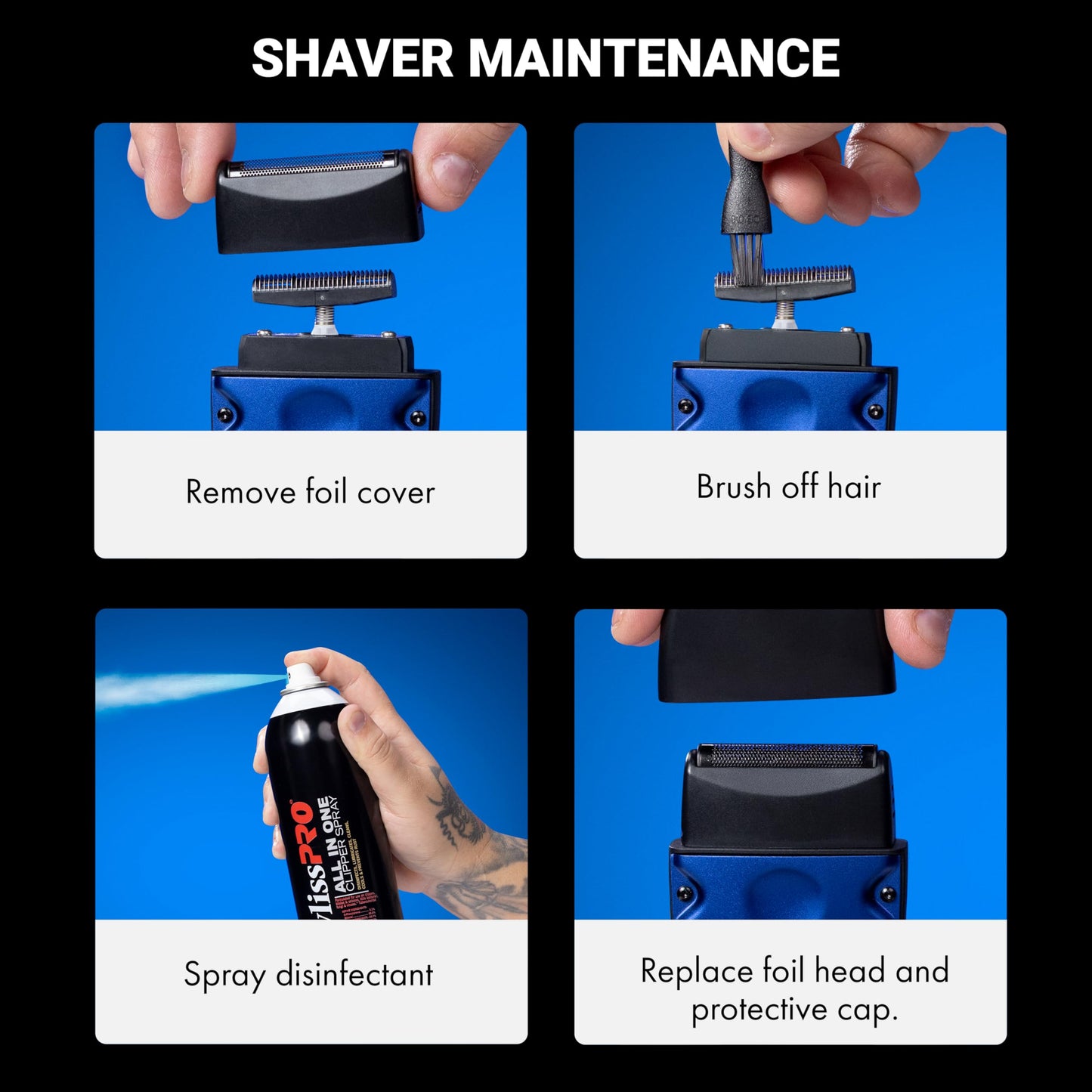 BaBylissPRO High-Performance Compact LO-PROFX Single Foil Shaver