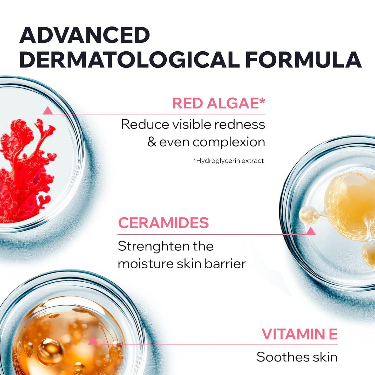 Uriage Roséliane Redness-Neutralizing Rich Face Care - Soothes & Nourishes with Red Algae, Ceramides & Shea Butter | Non-Comedogenic, Long-Lasting Comfort
