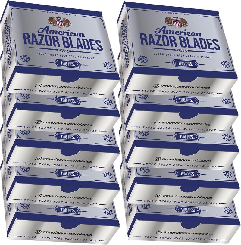 American Razor Blades from The Shave Factory - Single Edge Razor Blades (10)