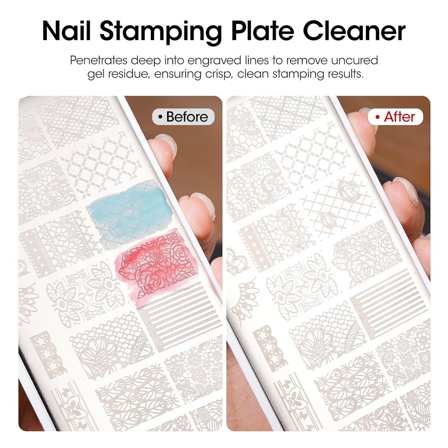 Gellen Nail Brush Cleaner - 130ml Acetone-Free Conditioner for Acrylic & Gel Polish | Oily Formula Restorer